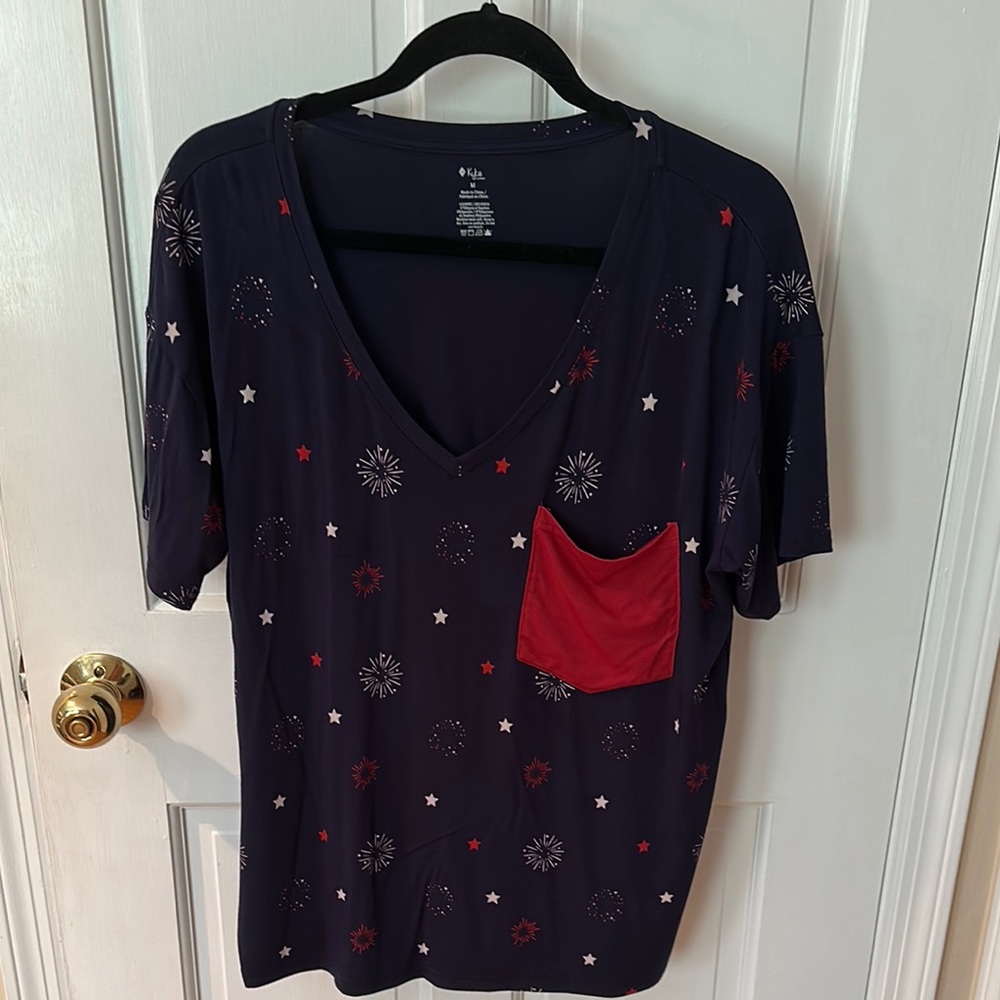 Kyte BABY Blue Graphic Short Sleeve Tee